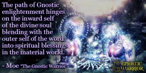Gnostic: A name derived from the Greek language and given to the first-century religious sects claiming to contact and receive exact gnosis or knowledge with saving enlightenment from the Unknowable God through a hierarchy of spirits called Aeons or Emanations that sets the spirit free from all worldly and material bondages.