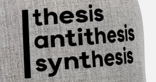 In the origin state of Divine Being there is no thesis, antithesis, synthesis. In the state of Oneness there is no duality, no thesis, antithesis, synthesis. In Oneness there is no division in past, present and future because there is no separation. Illuminati using Hegels methods of thesis, antithesis, synthesis