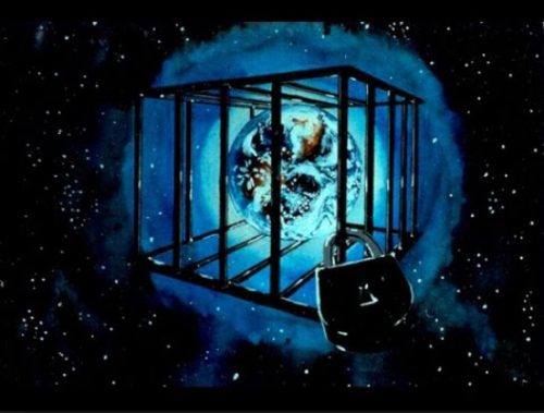 Planet Earth is often referred to as the prison ship because we are all imprisoned in heavy vibrations. Just imagine if you were serving a term in prison and you grew to love someone in that prison. If that person were set free it would clearly be selfish to want to keep that person in jail with you. It would be natural to grieve that you are left behind in prison but you would be happy that your loved one has his or her freedom.