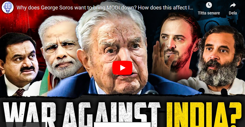 How did George Soros broke Bank of England 1992 och why does he want bring down MODI in India today?