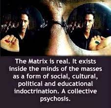 Subconscious mind created the Matrix / Time Loop as a predictable , familiar ‘ world ‘ , but it had lost control . Both subconscious and conscious ‘ five – sense ‘ mind were subject to the manipulation of this now self – aware ‘ entity ‘ that the Matrix had become